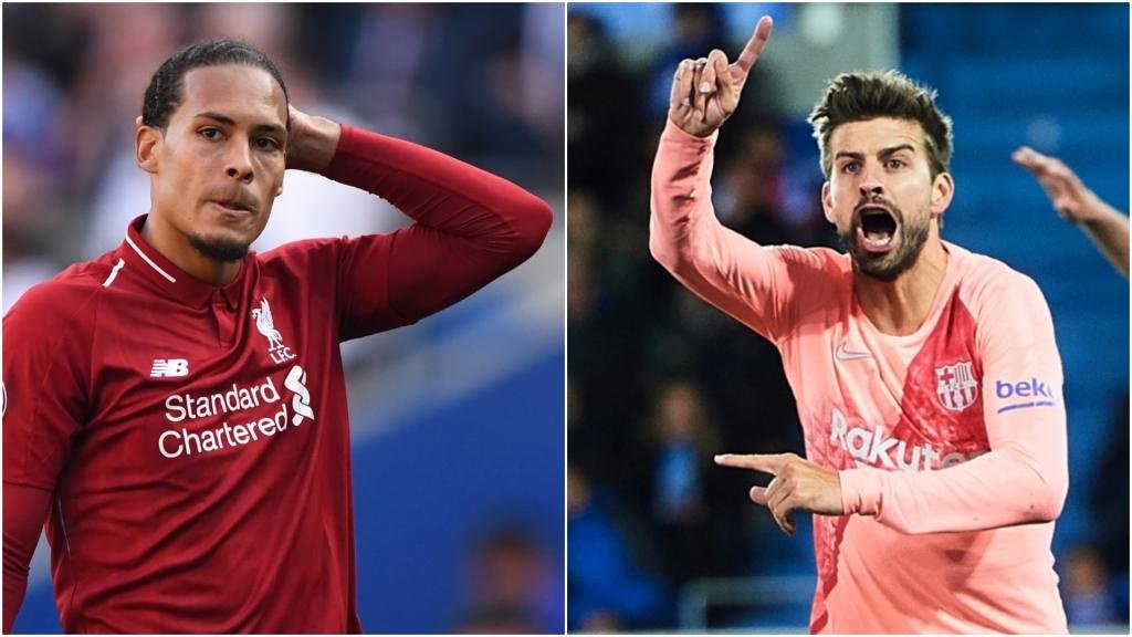Van Dijk & Pique in Opta numbers. GOAL