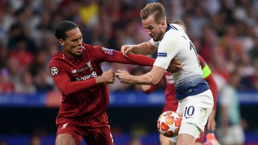Kane : 'Van Dijk n'est pas invincible'. AFP