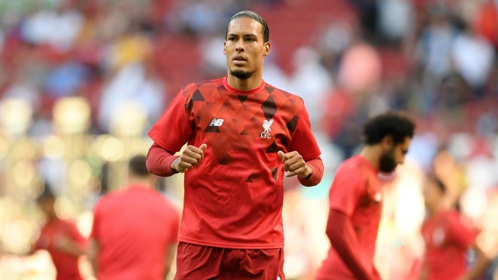 Van Dijk is among the favourites for the world's top individual prizes. GOAL