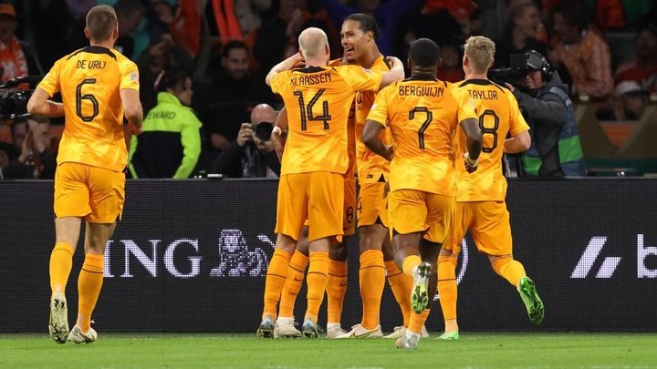 Netherlands 1-0 Belgium: Van Dijk books Oranje's Nations League Finals place. AFP