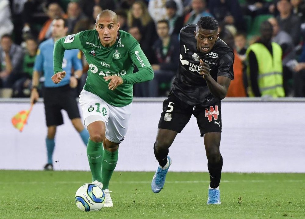 Ligue 1 - Saint-Étienne tenu en échec par Amiens (2-2). AFP