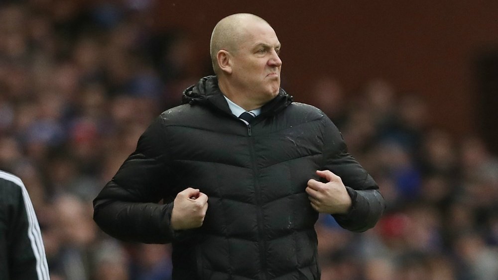 Former Rangers manager Mark Warburton. Goal
