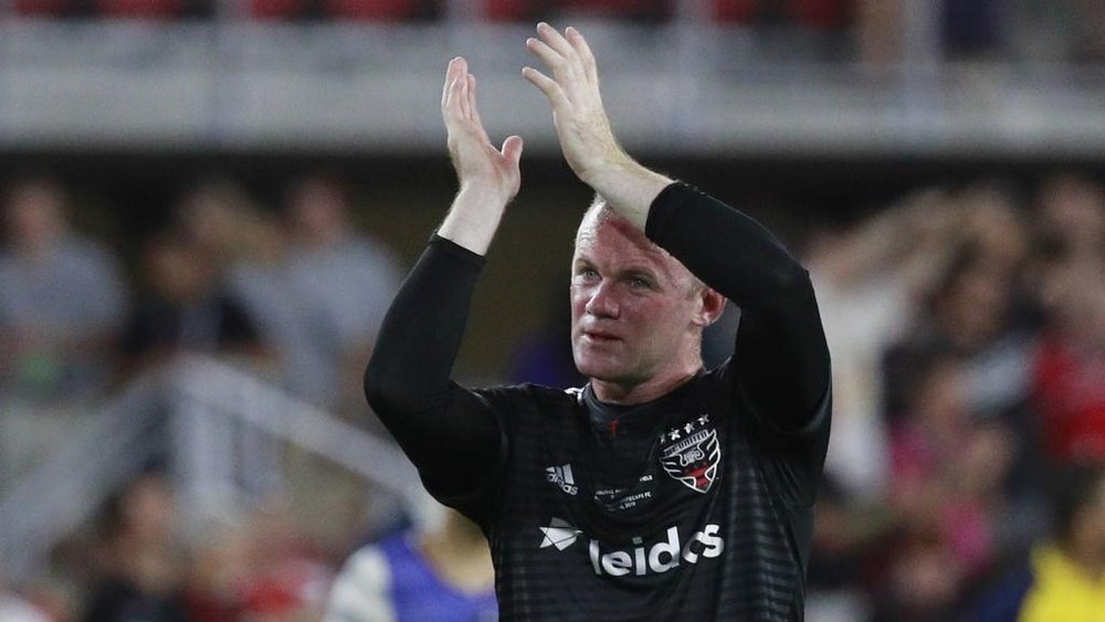 Rooney scored his first goal in the MLS on Saturday. Goal