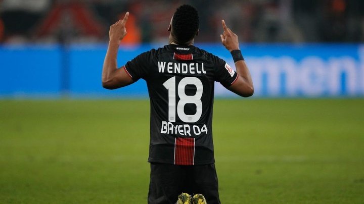 Wendell vibra com fim de jejum do Leverkusen contra o Bayern