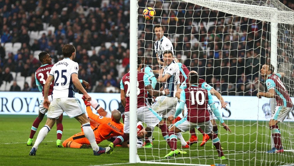 West Brom's equaliser. Goal