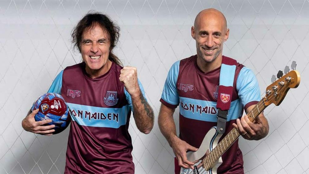 Gli Iron Maiden e il West Ham uniti: nasce una maglia speciale. Goal