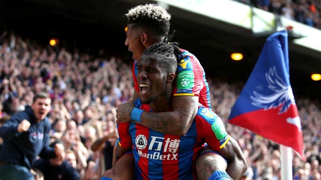 Zaha scored again. GOAL