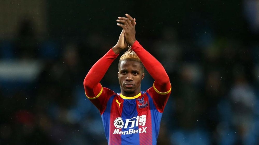 The Palace boss has rebuffed rumours linking Zaha to a Bundesliga move. GOAL