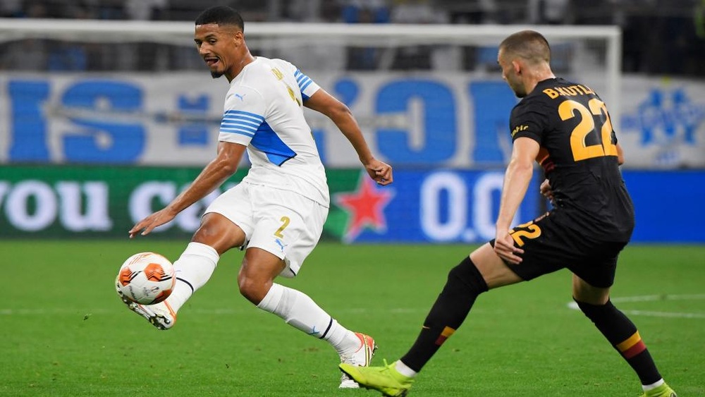 Saliba juge son début de saison à l'OM et avec l'équipe de France Espoirs.