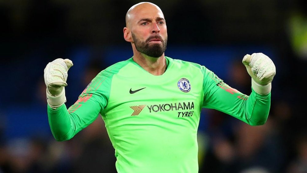 Willy Caballero has signed on for another season at Stamford Bridge. GOAL