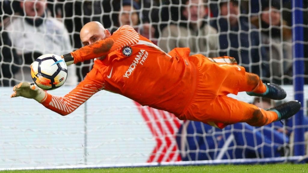 Courtois out, Caballero in for Chelsea against Brighton