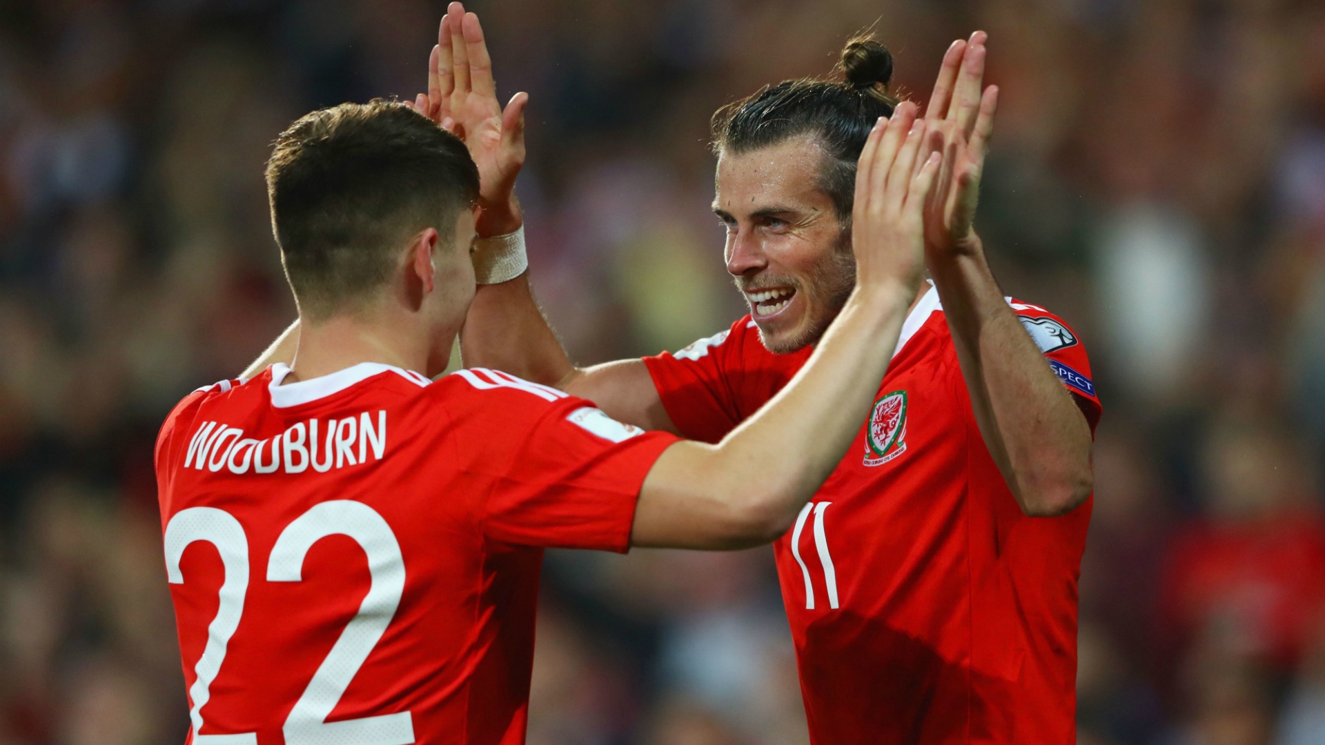 Bale helped Wales land Liverpool star Woodburn