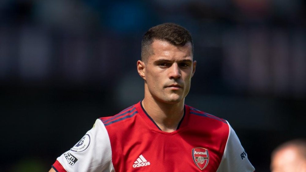 Xhaka tested positive for COVID-19. GOAL
