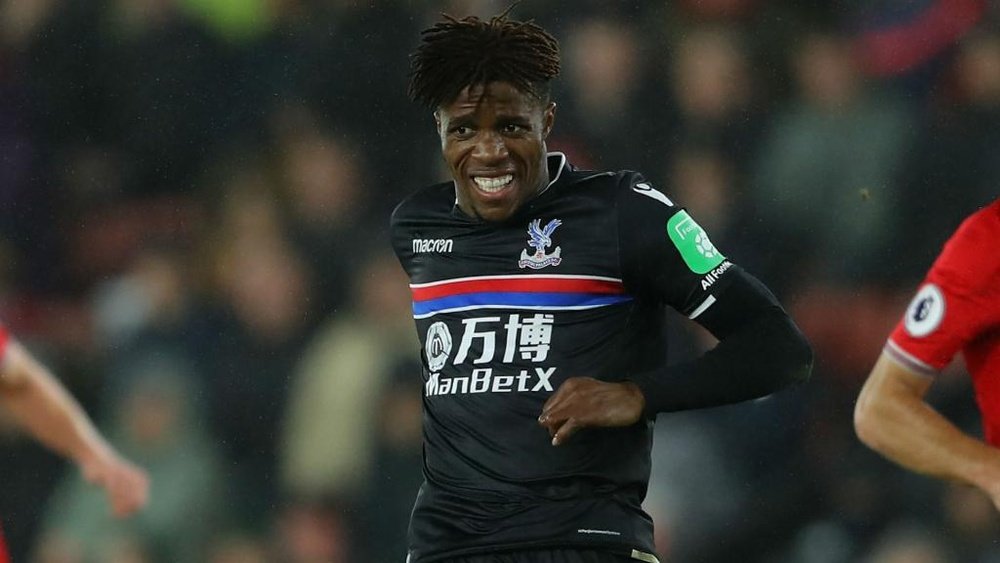 zaha has been linked with a move to Arsenal from current club Crystal Palace. GOAL