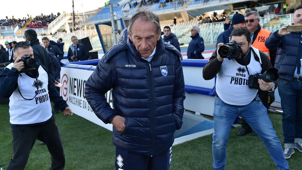 Triumphant return by Zdenek Zeman. Goal