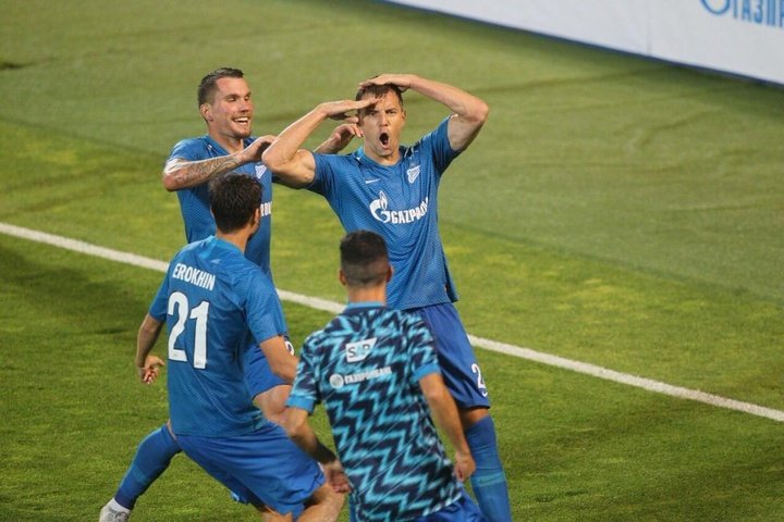 Após perder por 4 a 0 na ida, Zenit faz OITO no Dìnamo Minsk e avança para os Playoffs da Europa League