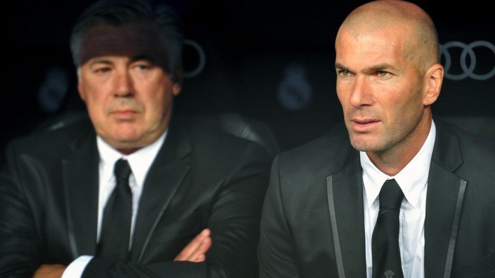 Ancelotti encense Zidane. Goal