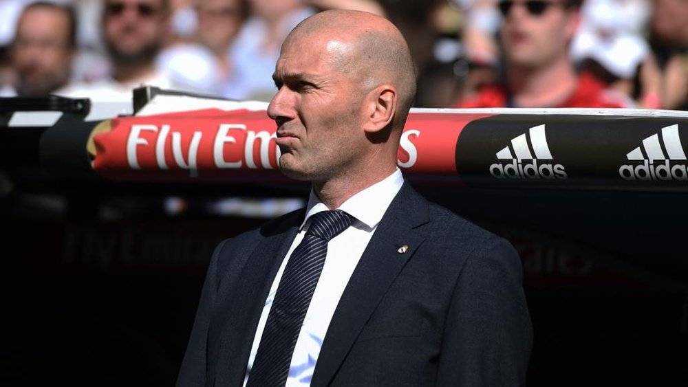 Zidane returned to Real Madrid after just nine months. GOAL