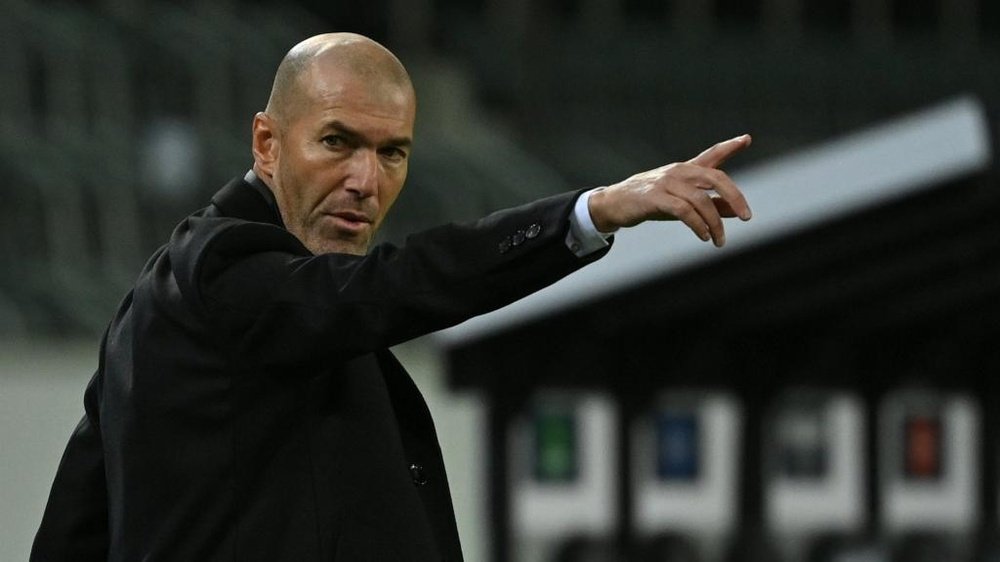 Zinédine Zidane savoure après le succès à San Siro. goal