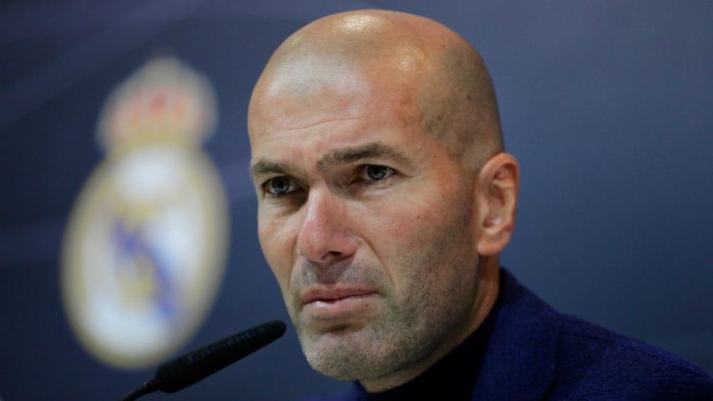 Zidane left in the summer. GOAL
