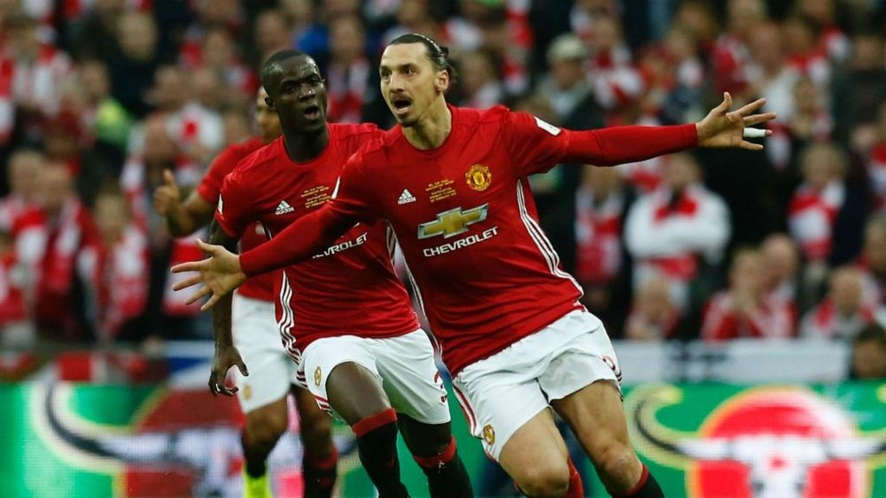 Zlatan Ibrahimovic played for Manchester United between 2016 and 2018. GOAL