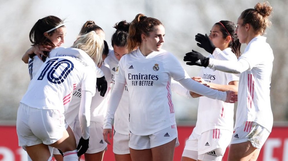 El Real Madrid Femenino, a por su quinto triunfo seguido en casa. RealMadrid